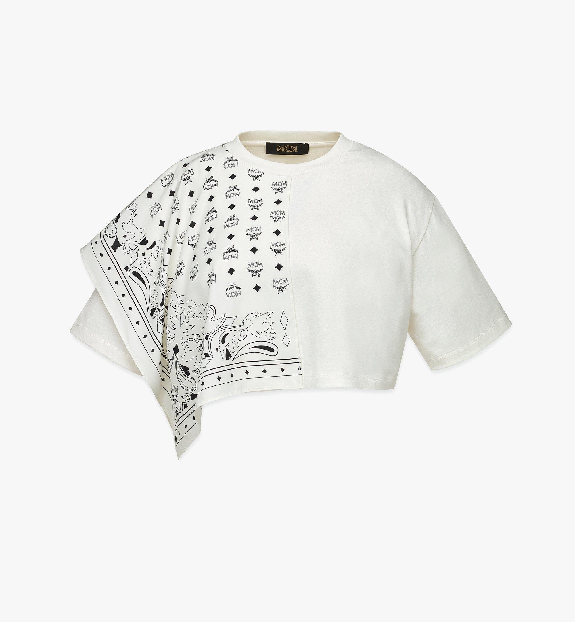 Cropped Bandana T-Shirt in Organic Cotton 1